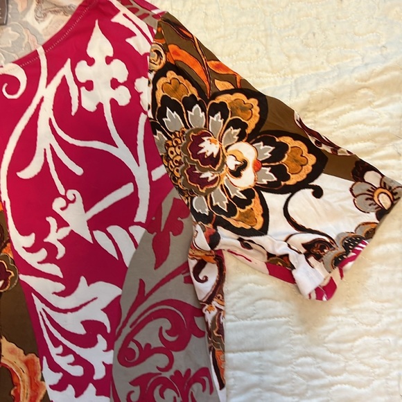 CHICOS Floral Women's Top - Picture 4 of 9